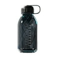 thumbnail image 1 of JeashCHAT Plastic Water Bottle for Home Office Travel, Leakproof Reusable Sports Water Bottle with Handle for Gym Fitness Yoga Exercise, 1500ml-Black, 1 of 6