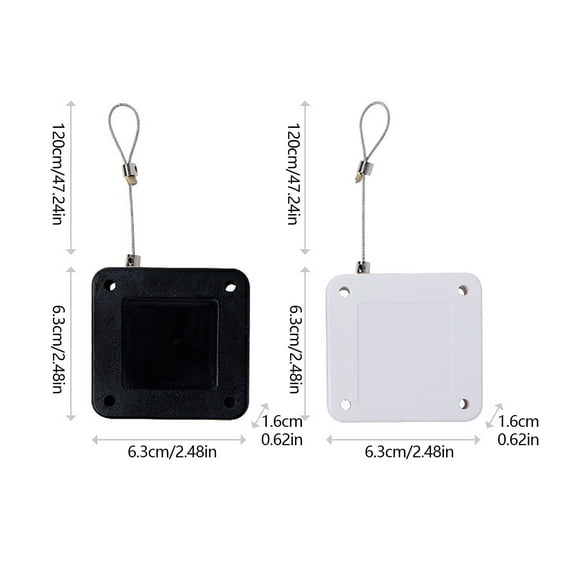 JeashCHAT Punch-Free Automatic Sensor Door Closer Household Punch-free Rope Door Closer Sliding Door Bedroom Door Automatic Return Automatic Silent Door Closer