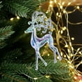 thumbnail image 1 of JeashCHAT Reindeer Christmas Ornaments Christmas Tree Decoration Hanging Acrylic Christmas Reindeer Crystal Ornaments for Christmas Tree Winter New Year Party Supplies, 1 of 6