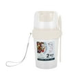 thumbnail image 1 of JeashCHAT Salad Shaker Cup Portable Cereal Oatmeal Cup Salad Container Fruit and Vegetable Salad Cups with Fork and Salad Dressing Holder for Breakfast (White), 1 of 4