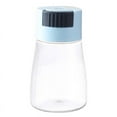 thumbnail image 1 of JeashCHAT Salt and Pepper Shakers Salt Shaker Sugar Dispenser with Lid for Kitchen Cooking, BBQ, Camp - Refillable Design, Blue, 1 of 3