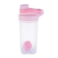 thumbnail image 1 of JeashCHAT Shaker Bottle for Protein Mixes, 700ml Protein Shaker Bottles, Leak Proof Shaker Cups for Protein Shakes, Portable Pre Workout Drink Cup, Water Bottle for Sports Fitness, Pink, 1 of 7