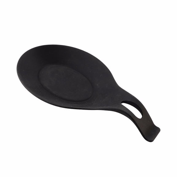 JeashCHAT Silicone Heat Spoon Rest Utensil Spatula Holder Gadget Kitchen Storage