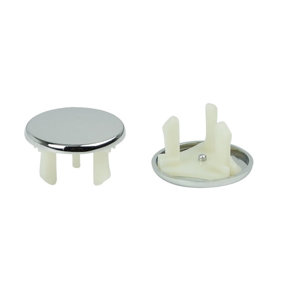 JeashCHAT Sink Hole Round Overflow Cover Bathroom Kitchen Sink Basin Trim Overflow Ring Cover Hole Insert in Cap Spares