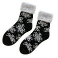 thumbnail image 1 of JeashCHAT Ski Socks Thickened And Velvet Winter Warm Floor Socks Christmas Socks, 1 of 2