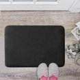 thumbnail image 1 of JeashCHAT Small Area Rug Clearance, 16x24 inch Bathroom Rug Ultra Soft Absorbent Anti-Slip Bath Mat Rectangular Throw Rug for Bedroom Home Decor, Black, 1 of 5