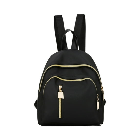 JeashCHAT Small Backpack for Women Fashion Backpack Handbag Mini Backpack Purse Ladies Shoulder Bag Travel Bag Black