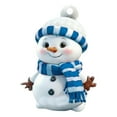 thumbnail image 1 of JeashCHAT Snowman Christmas Ornaments, Cute Snowman Acrylic Pendant with Hat and Scarf, Christmas Tree Hanging Decorations Xmas Gifts Holiday Decor Xmas Party Supplies, 1 of 6