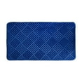 thumbnail image 1 of JeashCHAT Solid Color Bathroom Rug Super Soft and Water Absorbent Bath Mat for Bathroom, Non-Slip Bath Rug for Bathroom Floor, Tub and Shower, 16" x 24", Blue, 1 of 6