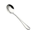 thumbnail image 1 of JeashCHAT Soup Spoon , Stainless Steel Coffee Spoon, Round Dinner Spoon for Kids Adults, Teaspoon Dessert Spoon, Smooth Handle, Dishwasher Safe, Silver (6.5 Inches), 1 of 3