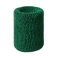 thumbnail image 1 of JeashCHAT Sports Wristbands Absorbent Breathable Cotton Sweatband for Men and Women, Wrist Band for Tennis Football Basketball Running Gym (Green), 1 of 2