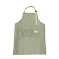 thumbnail image 1 of JeashCHAT Striped Apron Adjustable Bib Apron with 2 Pockets Cooking Kitchen Apron for Women Men Chef, Water and Oil Resistant Apron for Cooking Baking Home Cleaning, 1 of 6