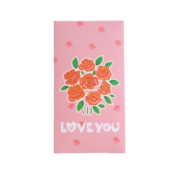 JeashCHAT Surprise Gift Envelope Gift Box, Creative Folding Bouncing Red Envelope Gift Box, DIY Cash Luxury Gift Box for Valentine's Day Mother's Day (1 Envelope+1 Bounce)