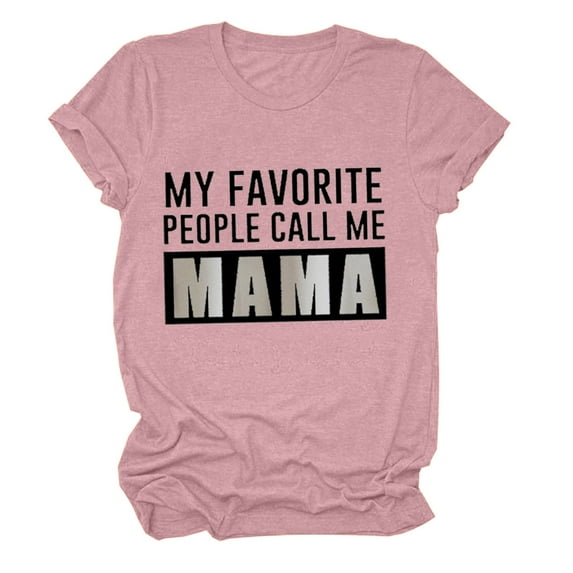 JeashCHAT T Shirts for Women Plus Size,Womens Summer Casual Shirt Letter Print Shirt Top T-Shirt Short Sleeve Cute Graphic Tee Shirts