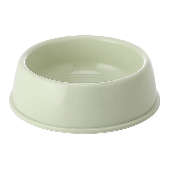 JeashCHAT Thickened Plastic Pet Bowl for Cats and Dogs, Dog Bowl Cat Bowl Pet Dog Water and Food Bowl Non Slip and Non Spill Pets Feeder Bowls Pet Dishes, Green