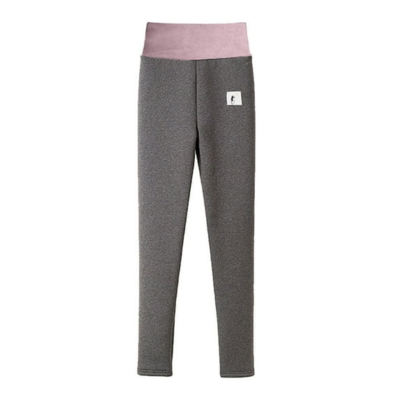 JeashCHAT Tights for Women Casual Women Printed Span Ladies High Waist Keep Warm Long Pants