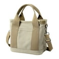 thumbnail image 1 of JeashCHAT Tote Bag for Women Large Capacity Multi-Pocket Canvas Bag Fashion Handbag Crossbody Bag Shoulder Bag Purses Clearance, 1 of 7