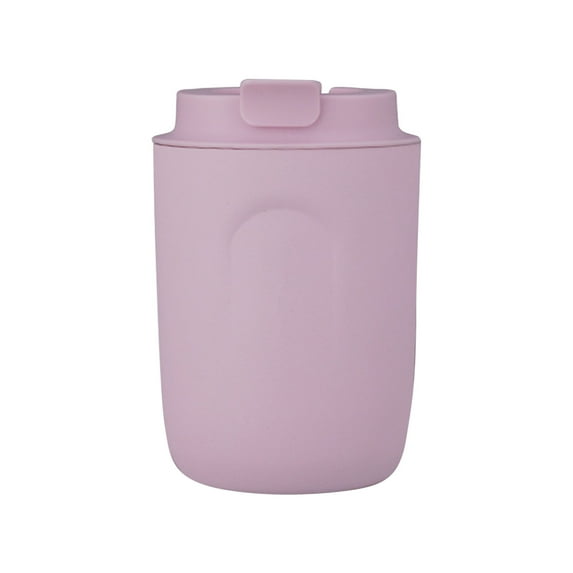 JeashCHAT Travel Coffee Mug Stainless Steel Vacuum Insulated Travel Mug with Lid Double Walled Coffee Cup for Coffee, Water and Tea, Pink