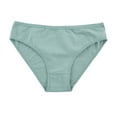 thumbnail image 1 of JeashCHAT Underwear for Women Plus Size High Waisted Solid Color Panties Soft Breathable Ladies Panties Hip Lifting Underwear, 1 of 2