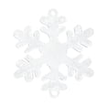 thumbnail image 1 of JeashCHAT Winter Acrylic Snowflake Ornaments, Plastic Translucent Snowflake Hanging Pendant, Christmas Tree Decorations, Holiday Party Xmas Tree Ornaments, 1 of 6