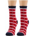 thumbnail image 1 of JeashCHAT Women Cute Christmas Vintage Printing Thicker Socks Long Sock Comfortable Socks, 1 of 4