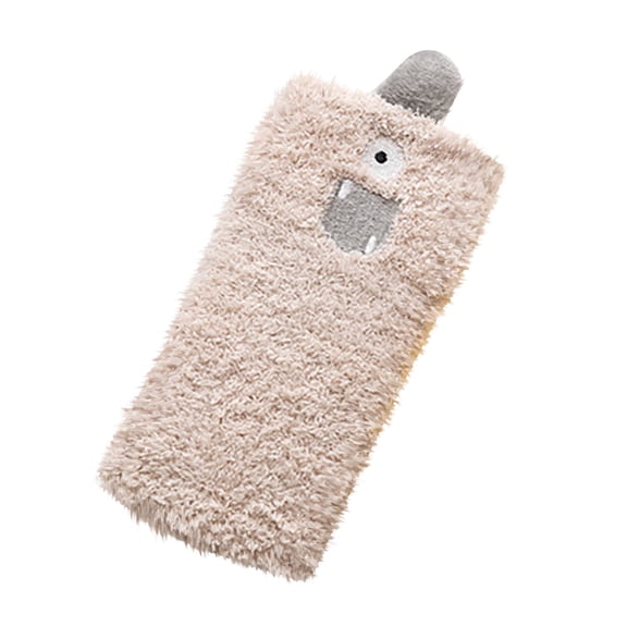 JeashCHAT Women Lovely Coral Fleece Socks Autumn And Winter Thicken Keep Warm Floor Socks