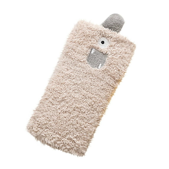 JeashCHAT Women Lovely Coral Fleece Socks Autumn And Winter Thicken Keep Warm Floor Socks