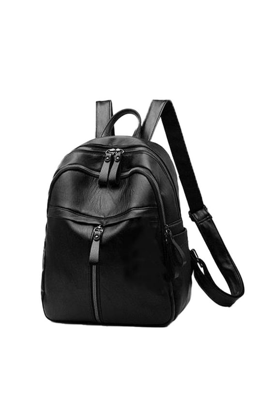 Women's Fashion Small Backpack Handbag Mini Backpack Purse Ladies Shoulder Bag Travel Bag Cute School Bookbag Black