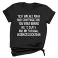 thumbnail image 1 of JeashCHAT Women's Shirt Tees Funny Cute Short Sleeve Crew Neck Letter Print T Shirt Gift Tops Blouse Gift For Couples, 1 of 6