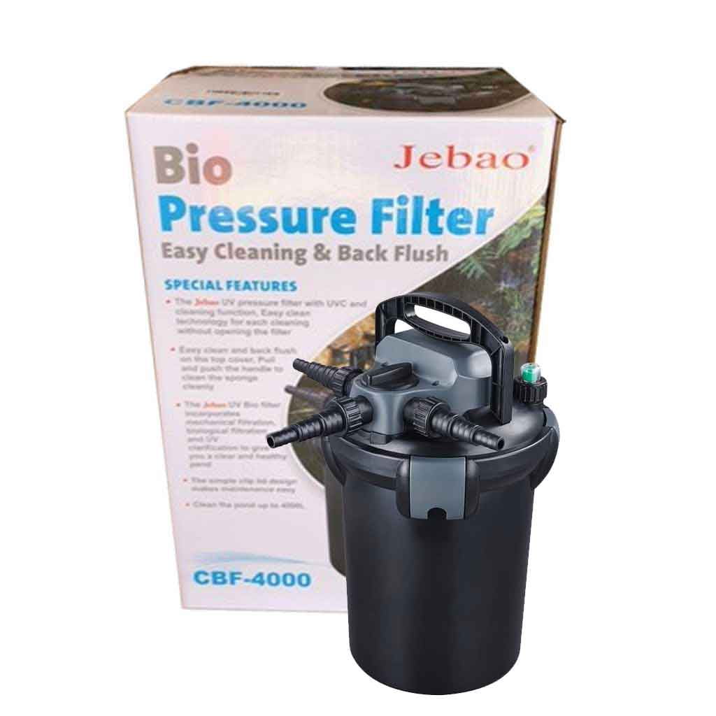 Jebao CBF4000 Pressurized Bio Pond Filter Fish Pond Waterfall Fountain