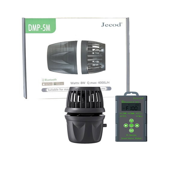Jebao JecoD DMP-5, DMP-5M WIFI Aquarium Wave Maker Pump - Submersible Circulation Pump for Saltwater Marine Reef Tanks App Control & Smart Controller