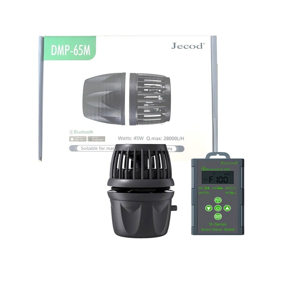 Jebao JecoD DMP-65, DMP-65M WIFI Aquarium Wave Maker Pump - Submersible Circulation Pump for Saltwater Marine Reef Tanks App Control & Smart Controller