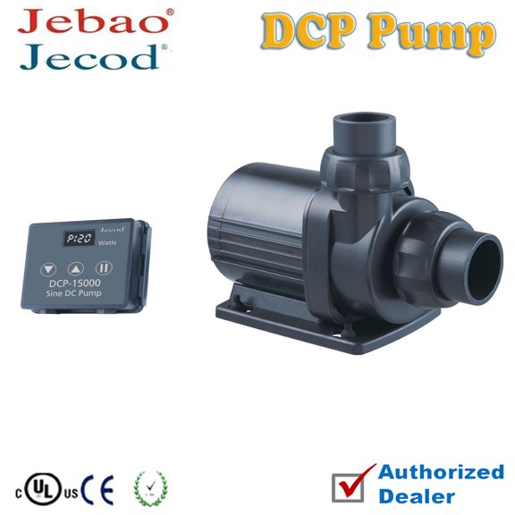 Jebao Jecod DCP Sine Wave Water Return Pump (DCP-15000), Black (PET-DCP-15000-2)