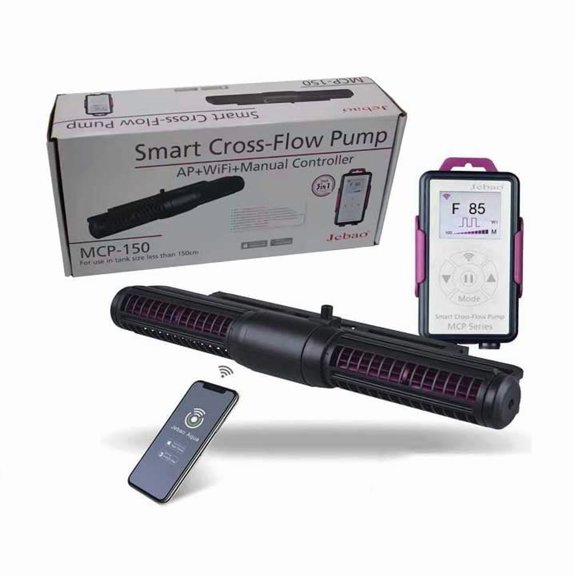 Jebao MCP-150 Sine Wave Cross Flow wavemaker Aquarium Reef Coral Fish Pump (PET-MCP-150)