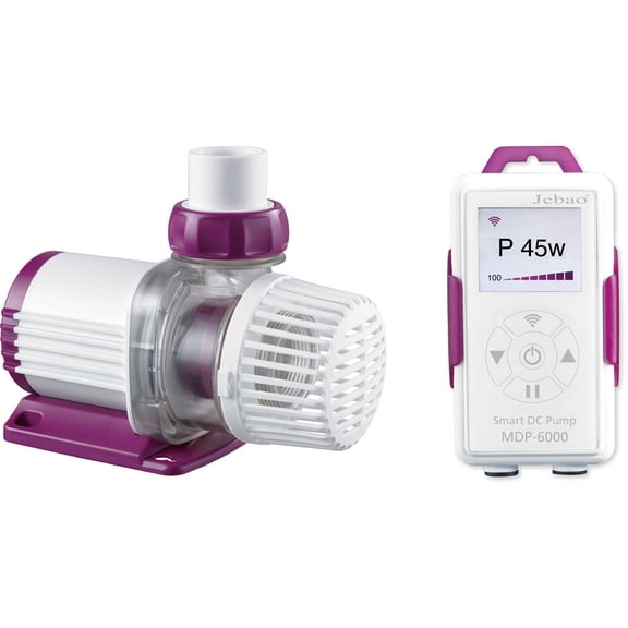 Jebao MDP-6500 1717gph Smart DC Pump with LCD Display Controller for Reef Tank