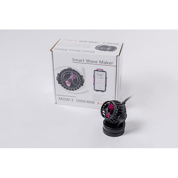 Jebao MOW-3 Smart Wave Maker with LCD Display Controller for Saltwater Tank Magnetic Base , 132-792GPH