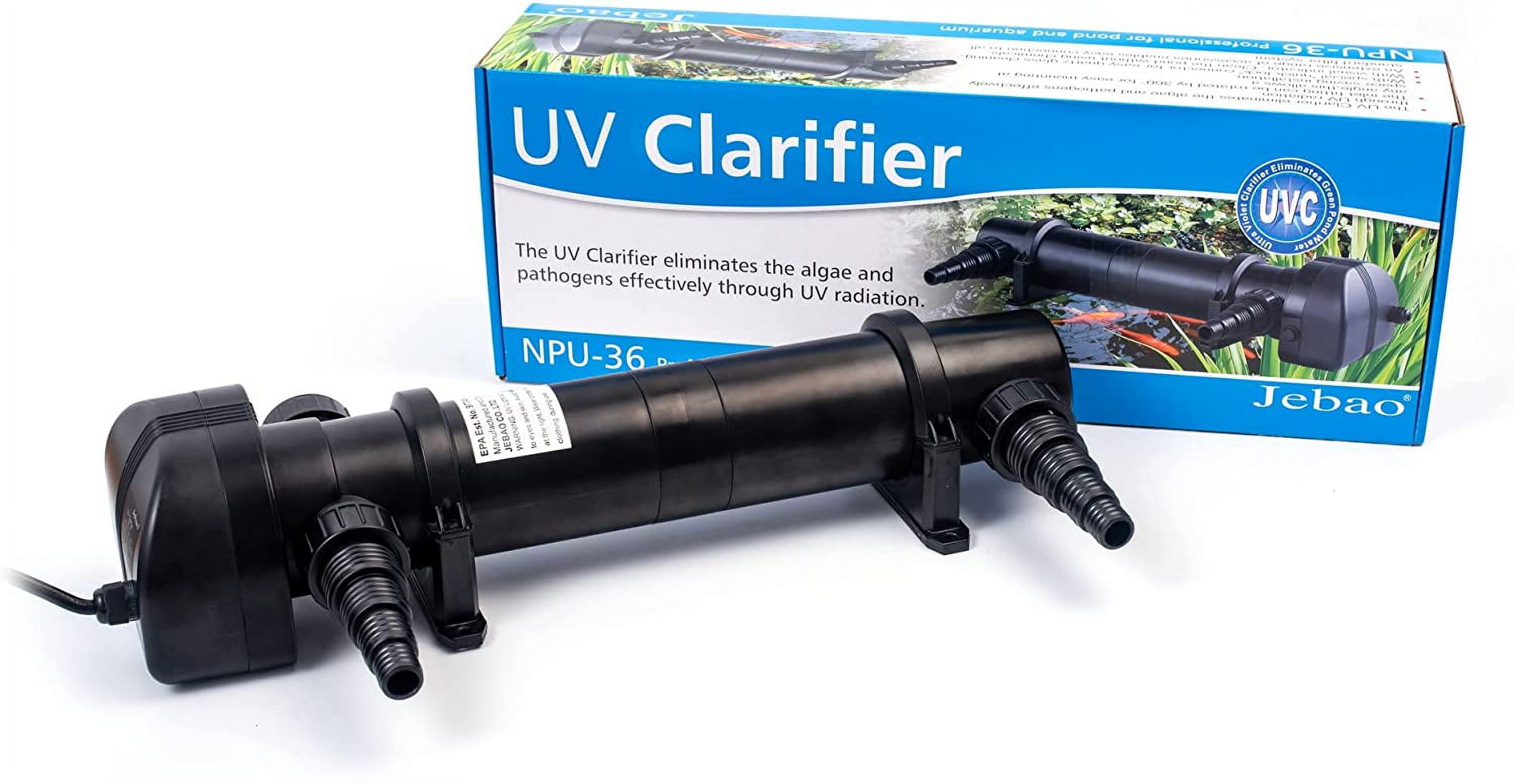 Jebao Npu Clarifier For Pond And Aquarium 36 Watt Photo Inspiration