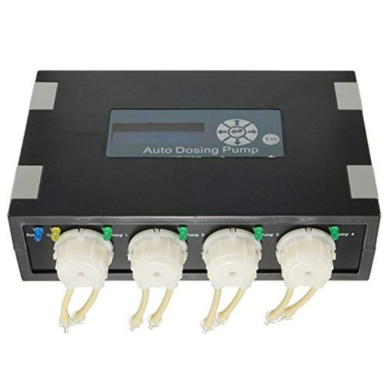 Jebao Dosing PUMP DP‐4 Jebao Programmable Auto Dosing Pump DP-4, Black - Walmart.com