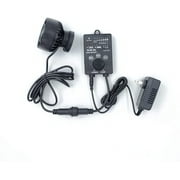Jebao SLW-20 Wave Maker Flow Pump with Controller for Marine Reef Aquarium, 2641 GPH