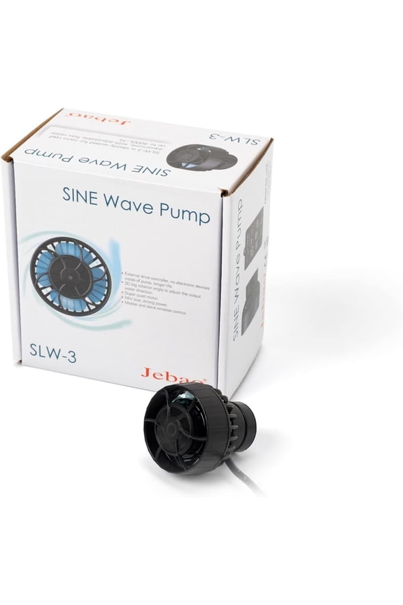 Jebao SLW-3 Wave Maker Flow Pump with Controller for Nano Reef Aquarium, 660GPH