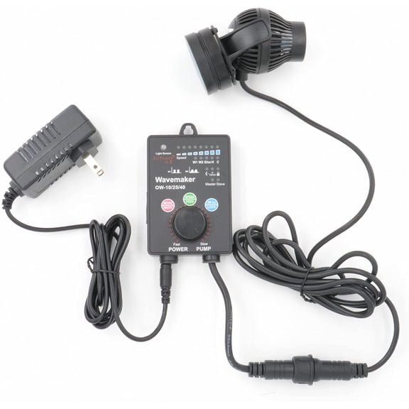 Jebao TW-10 Series Wavemaker with Controller, 530gph-1000gph