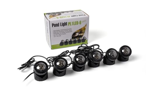 Compact Black Plastic LED Outdoor Floodlight Set with Photocell Sensor