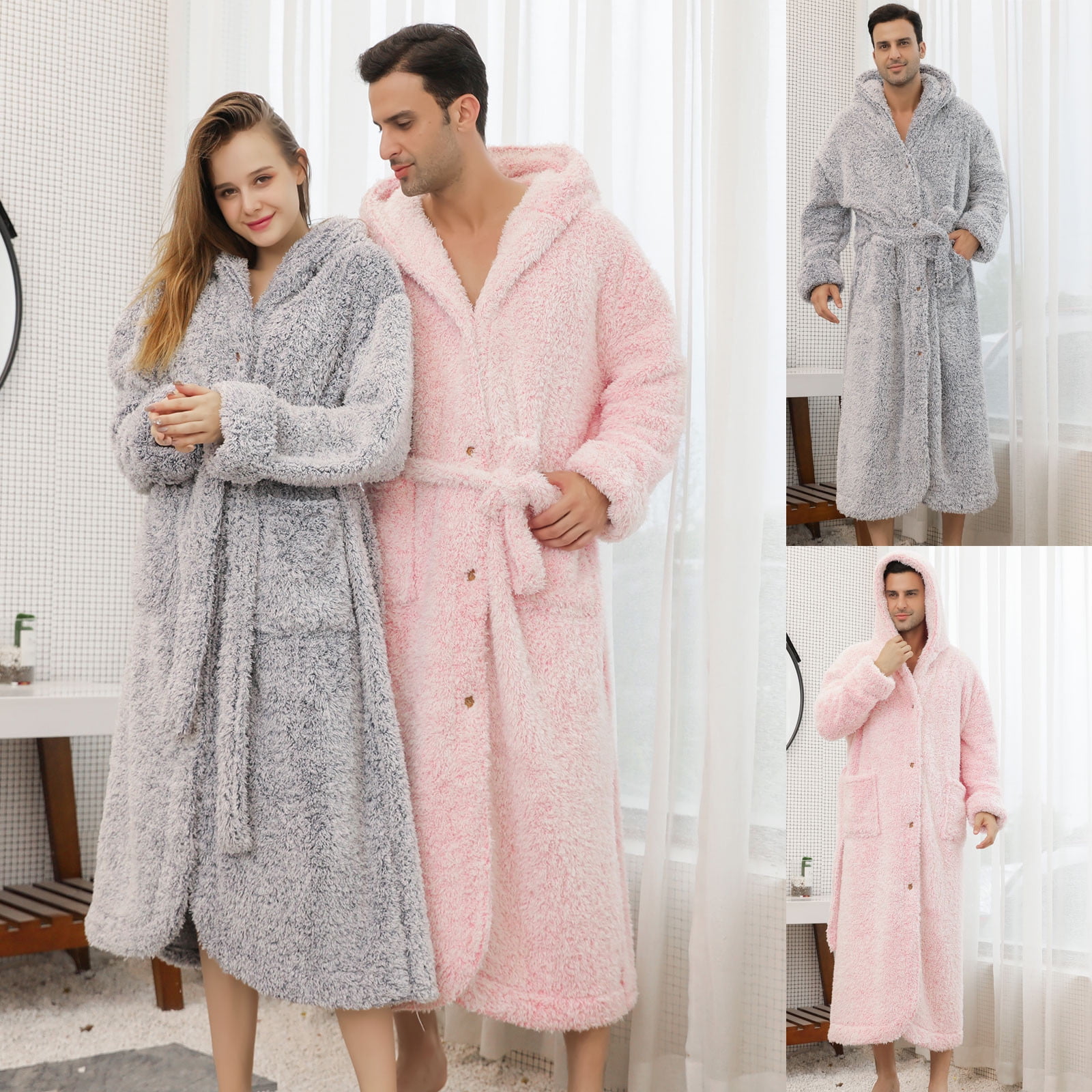 Jebong Pajamas Nightgowns Clearance! Prime On Sale!2022 Winter Thick