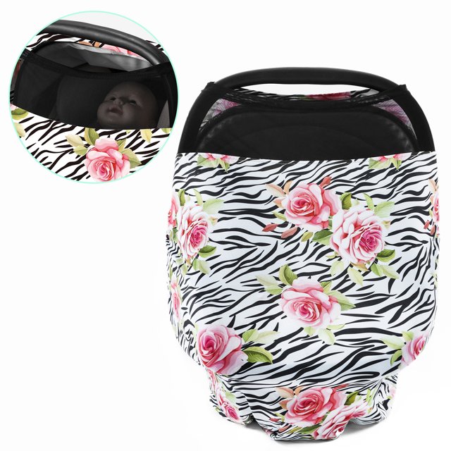 Jeccie Baby Nursing Cover Multi Use Cover for Baby Car Seat Canopy