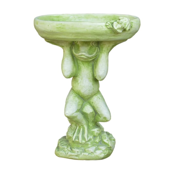 Jeco 25" Frog Birdbath
