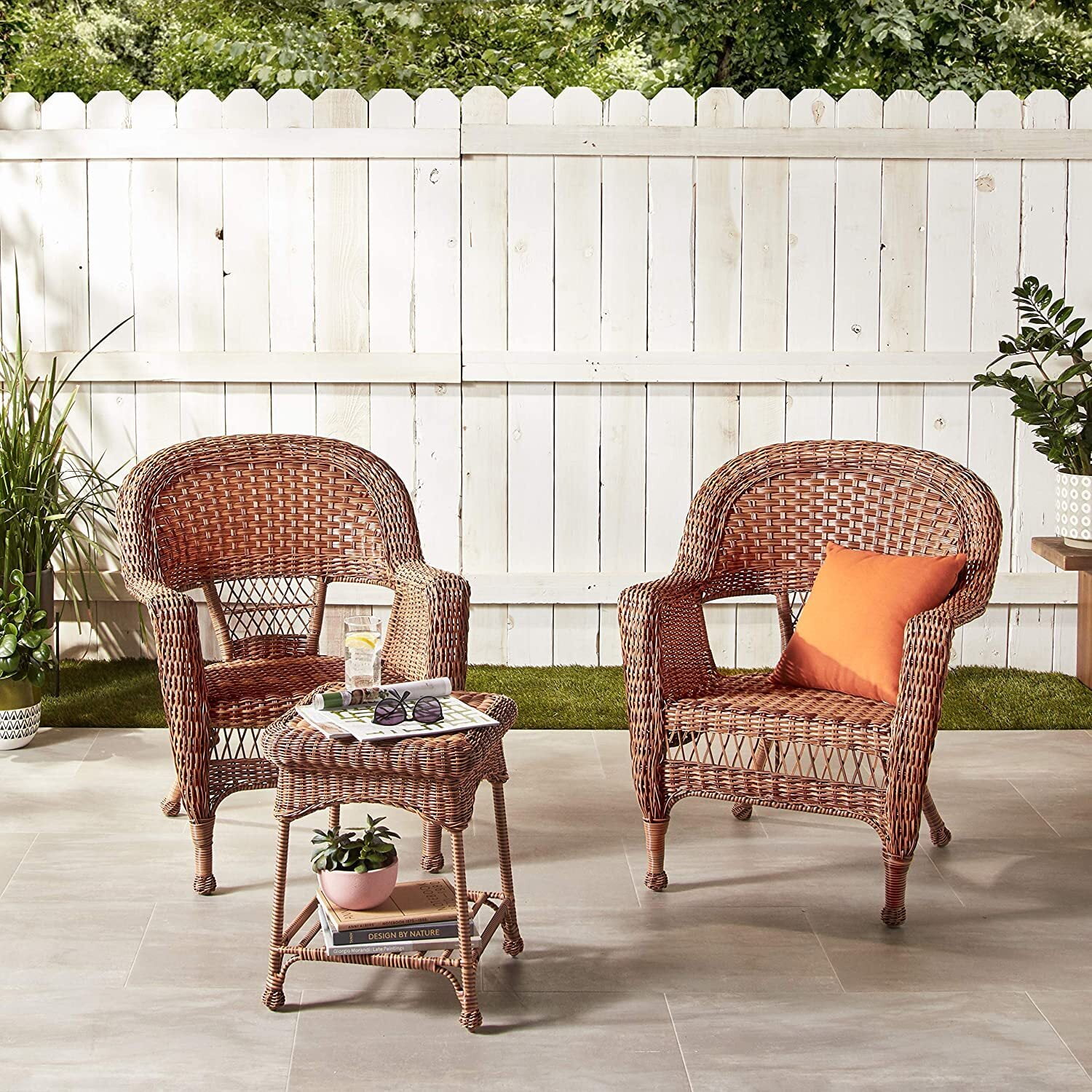 Jeco wicker chair sale