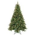 thumbnail image 1 of Jeco 7' Pre-Lit Berrywood Pine Artificial Christmas Tree, 1 of 2