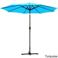 thumbnail image 1 of Jeco Aluminum Patio Market Umbrella Tilt with Bronze Pole Turquoise, 1 of 5