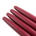 thumbnail image 1 of Jeco CEZ-009-12 6 in. Taper Candles, Burgundy - 144 Piece, 1 of 3