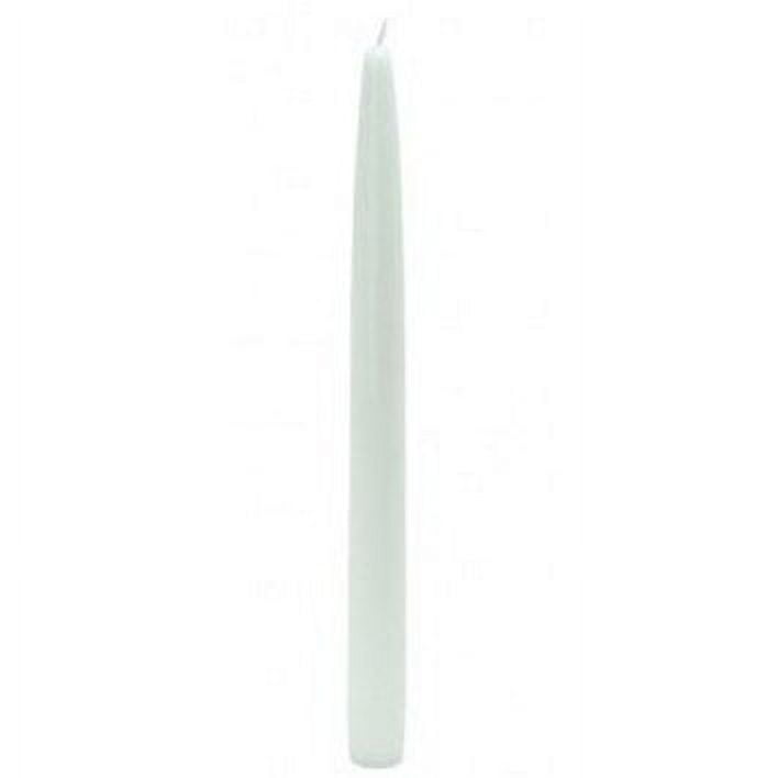 Lavender Green Scented 12-Inch Taper Candles Set